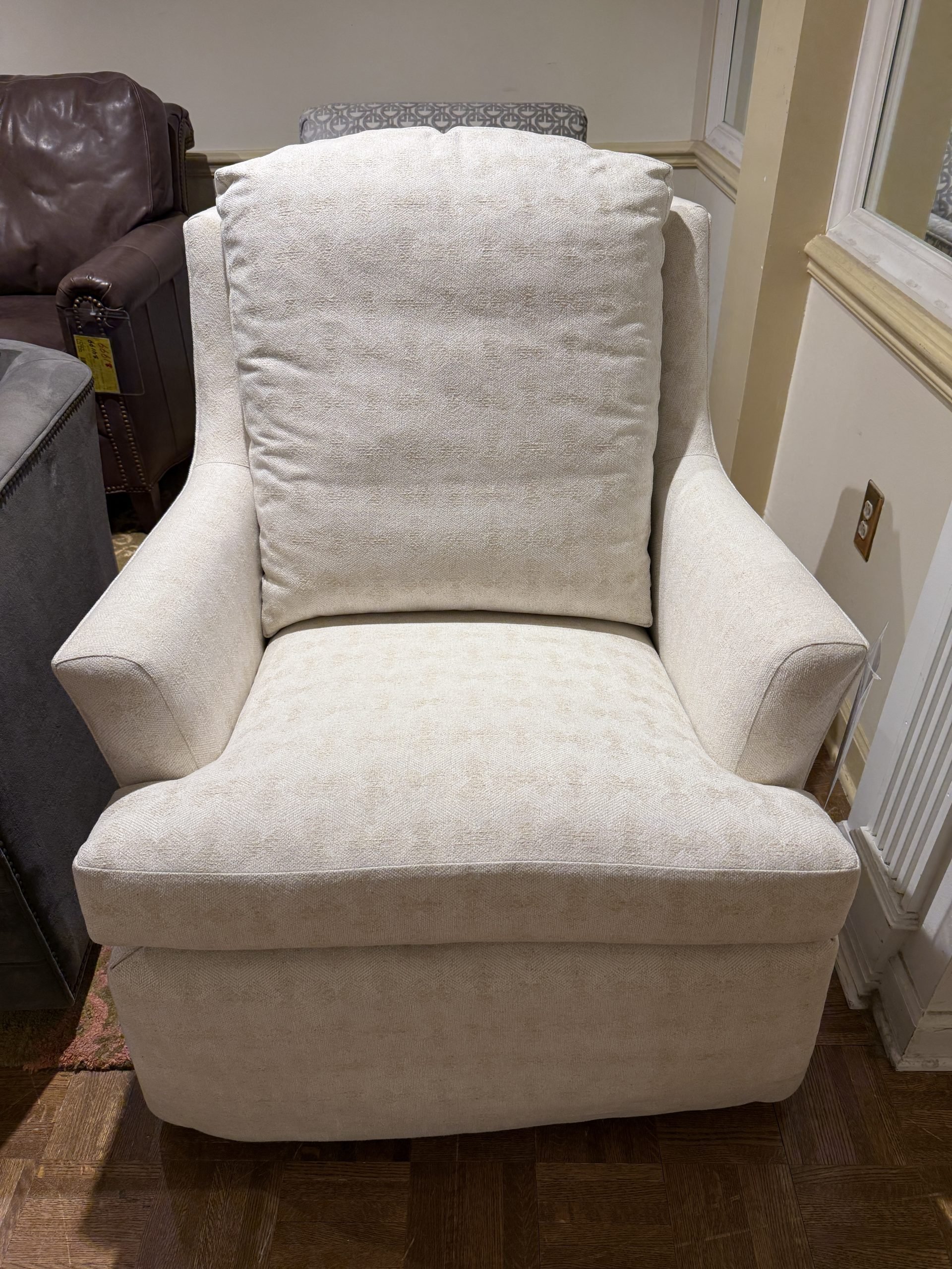 Jessica Charles 498-SR-HB Cagney High Back Swivel Rocker