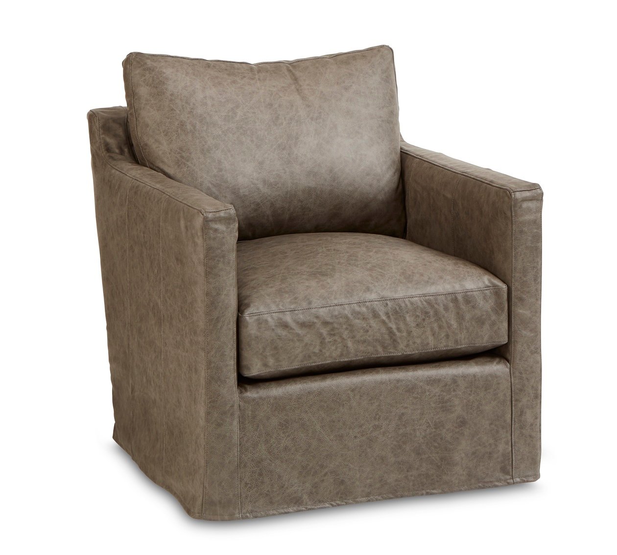 Four Seasons L-AC97G MILES LEATHER SWIVEL GLIDER