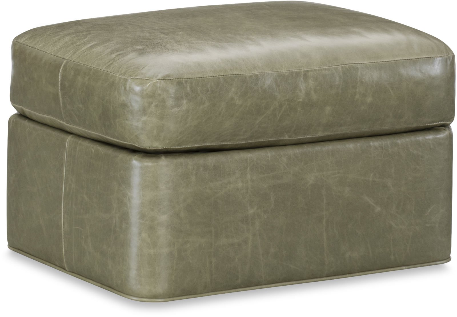 CR Laine L3210-07 Barrie Leather Ottoman