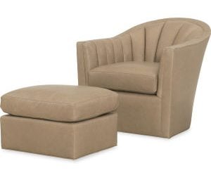 Wesley Hall L431-24 STANHOPE OTTOMAN