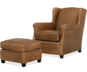 Wesley Hall L433-22 FRANKLIN OTTOMAN