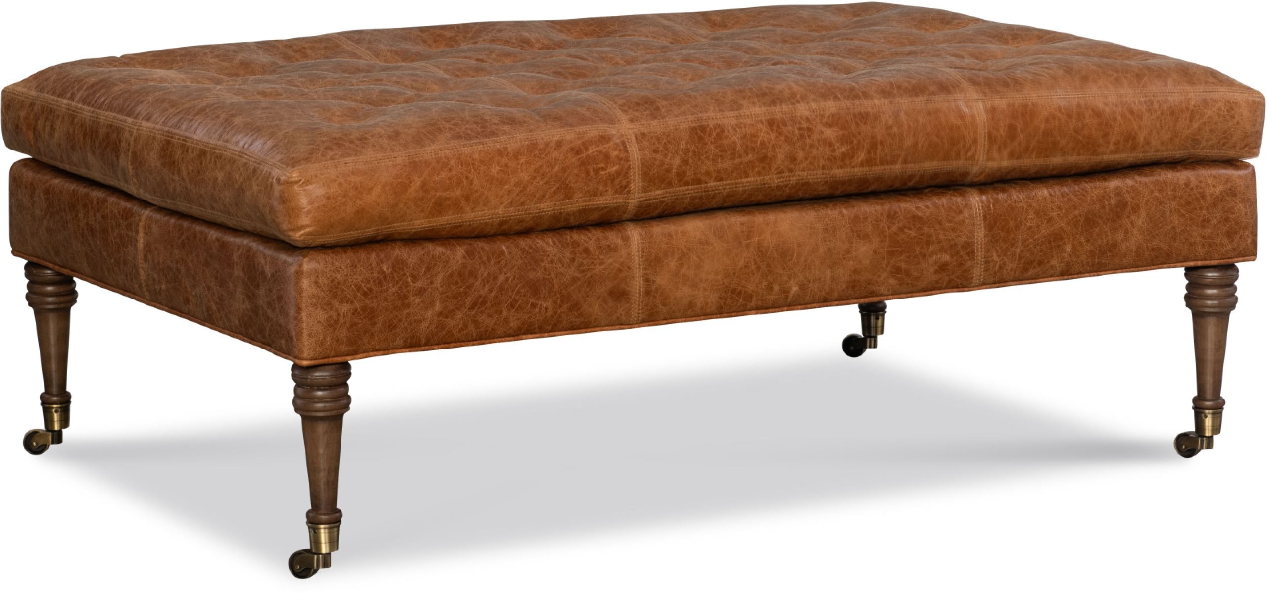 CR Laine L5027-08 Riley Leather Rect Ottoman