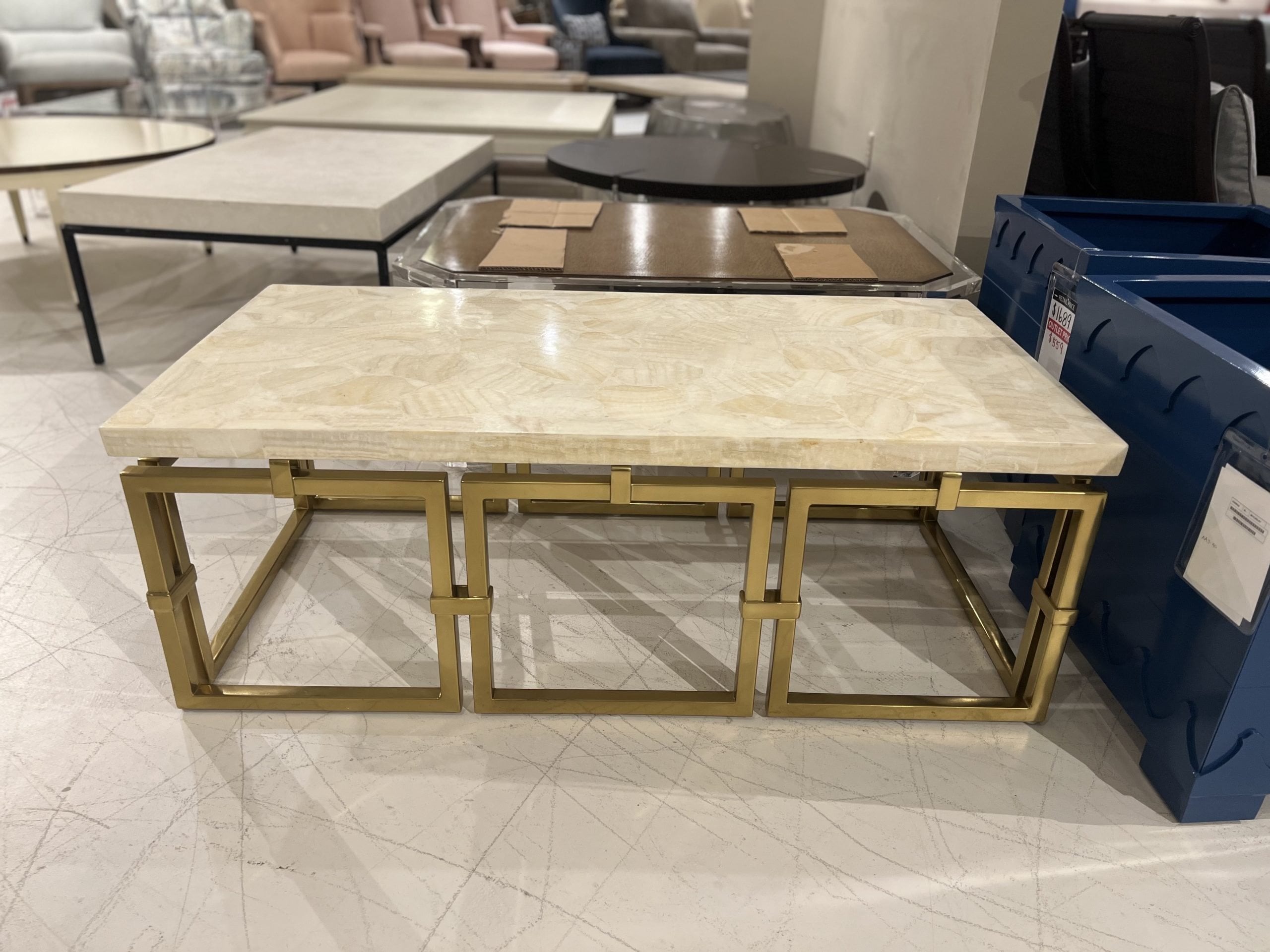 Century SF5986/40 Links Small Cocktail Table