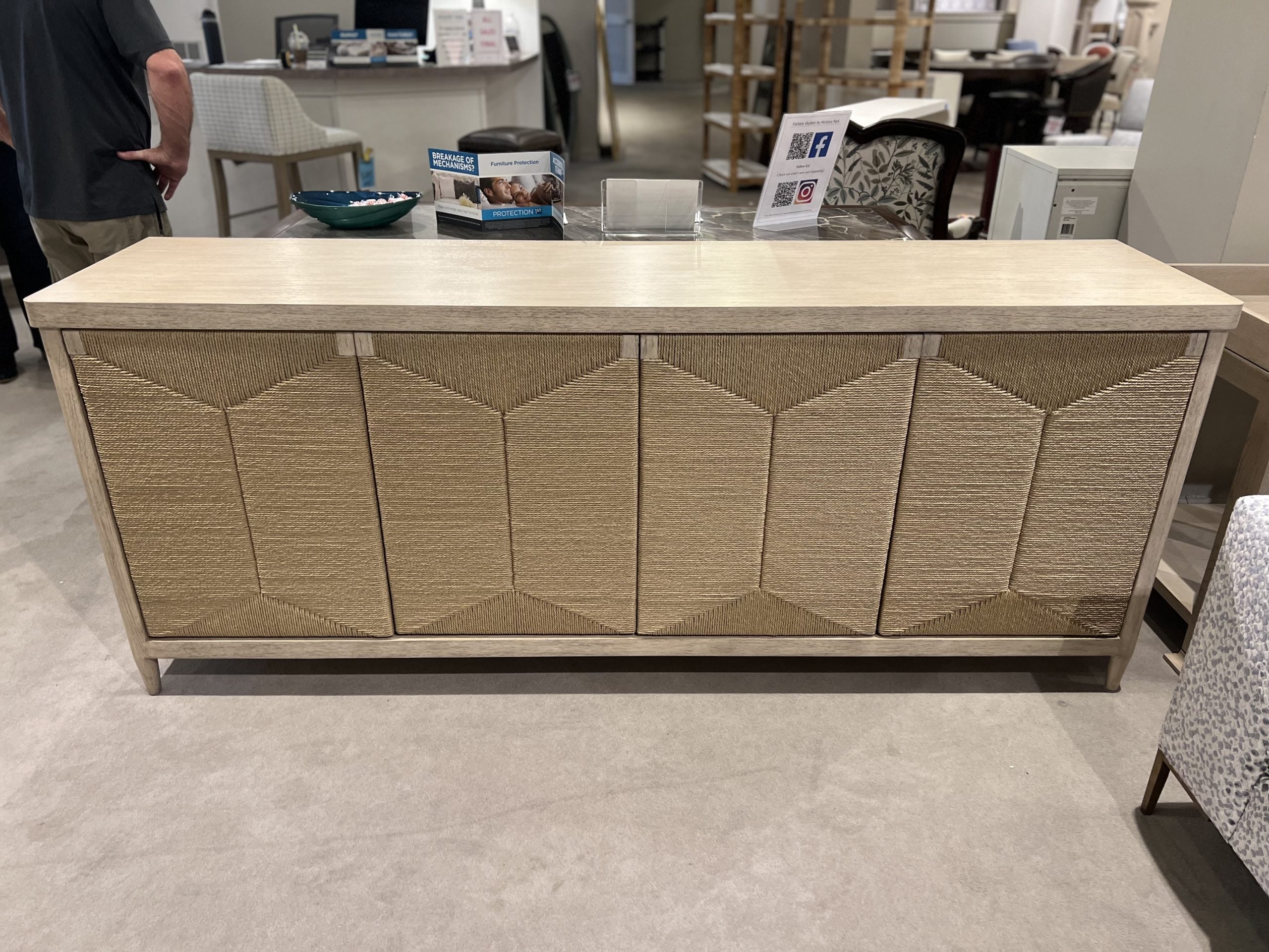 Century CT6125/60 Palmetto 4 Door Credenza