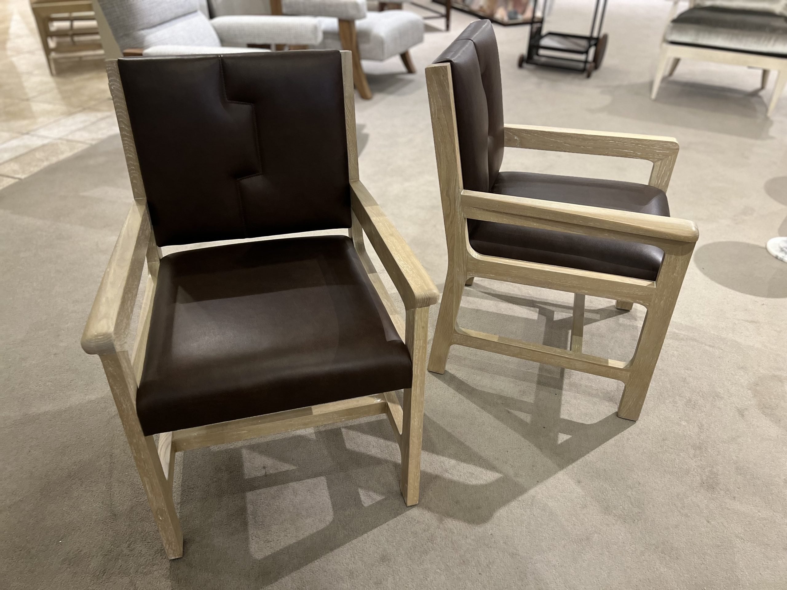 Maitland-Smith 8430-41/300 Louie Arm Chair