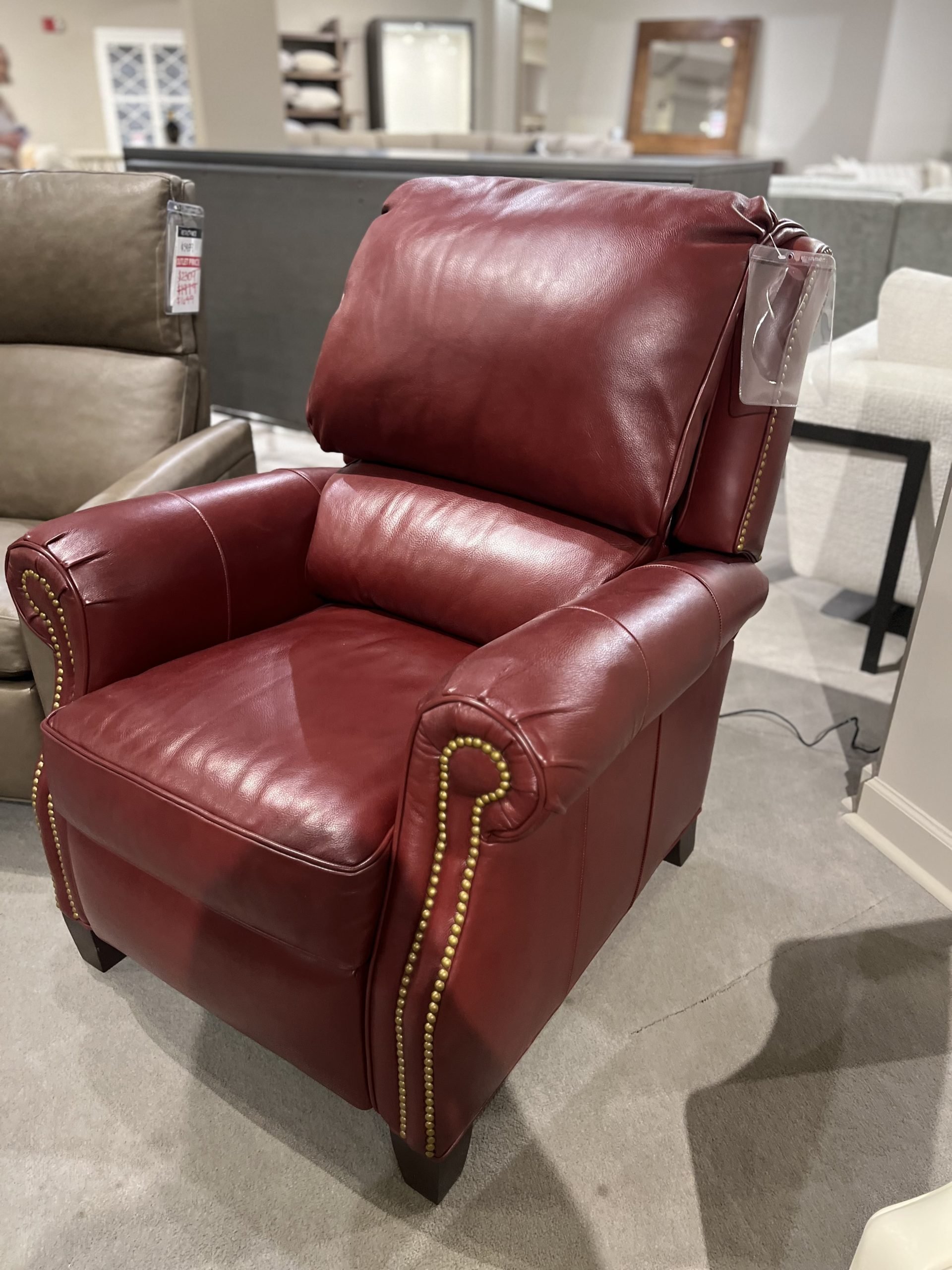 Hancock and Moore 7017-PR/00753 Miller Bustle Power Recliner