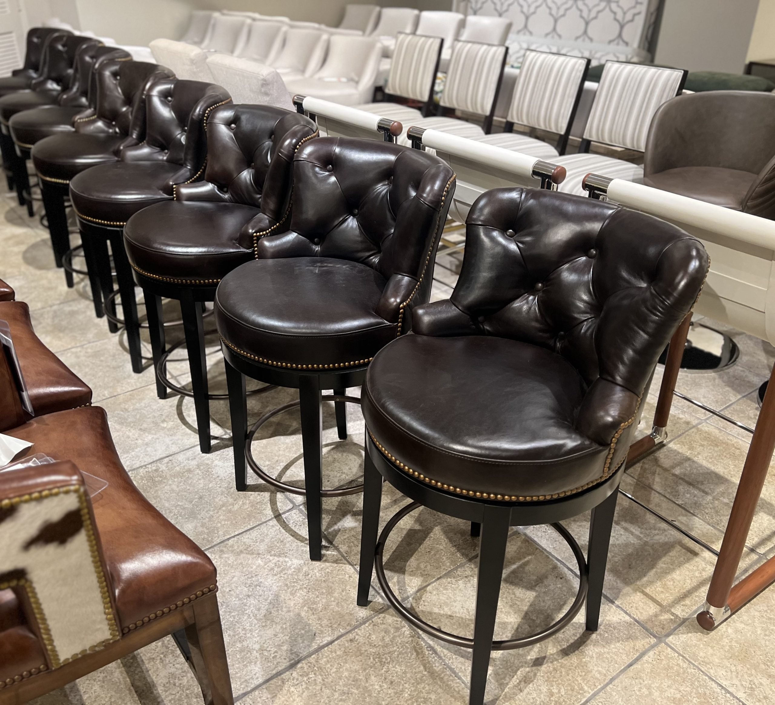 Century PLR-3854C-SUMATRA/30 Forte Swivel Counter Stool