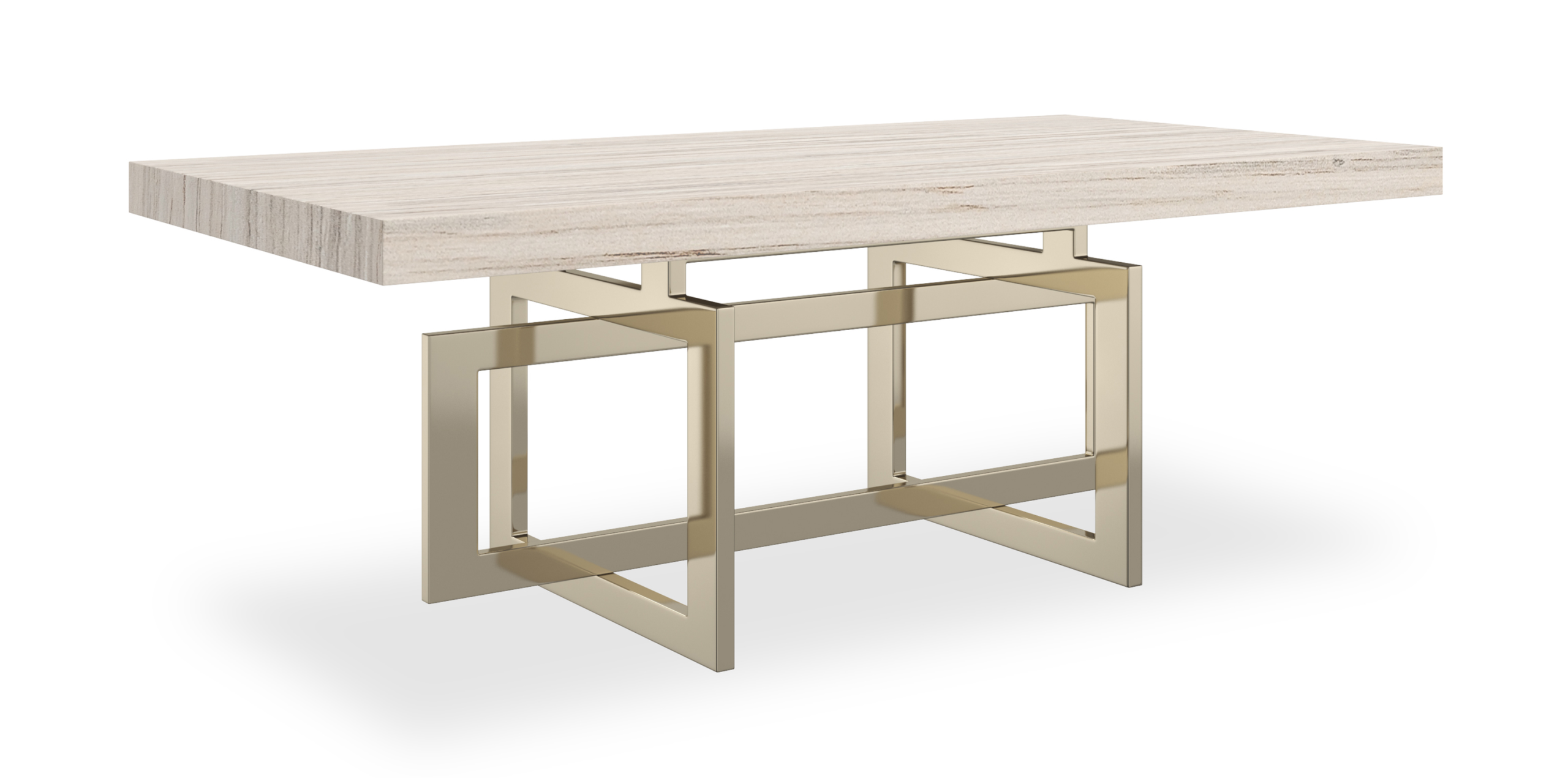 Caracole CLA-425V-4023 Wish You Were Here 48" Rec Cktl Tbl Lt