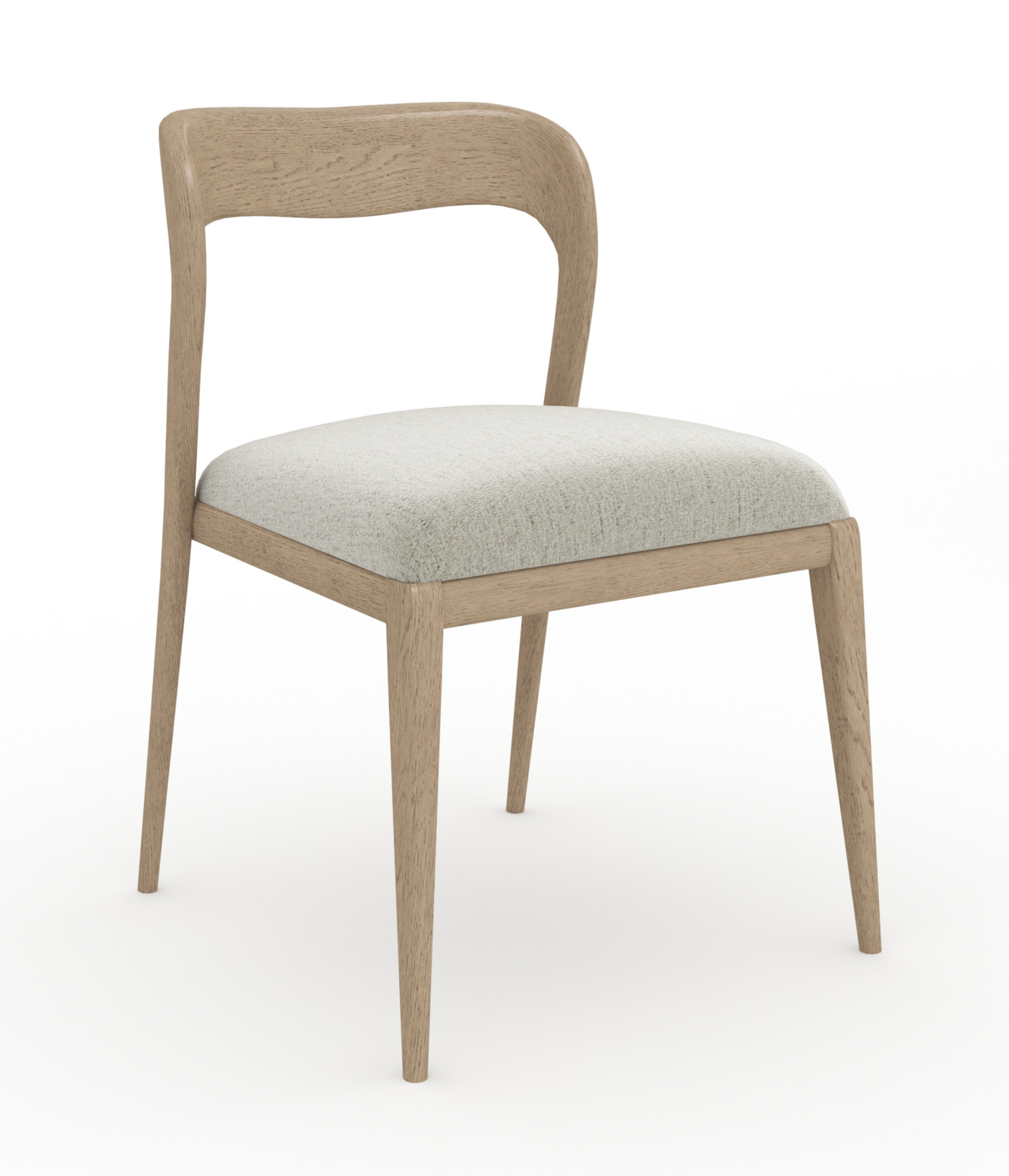 Caracole CLA-425V-281 Rhythm Side Chair Ivory