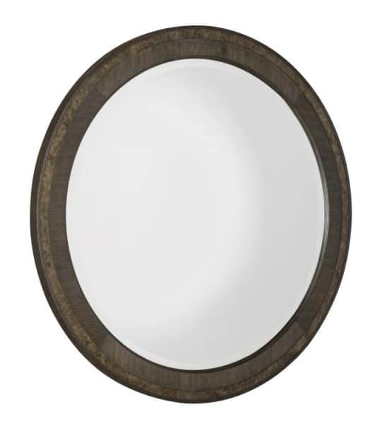 Century CBA-231-V2 Monterey Round Mirror - Hawthorne Dark