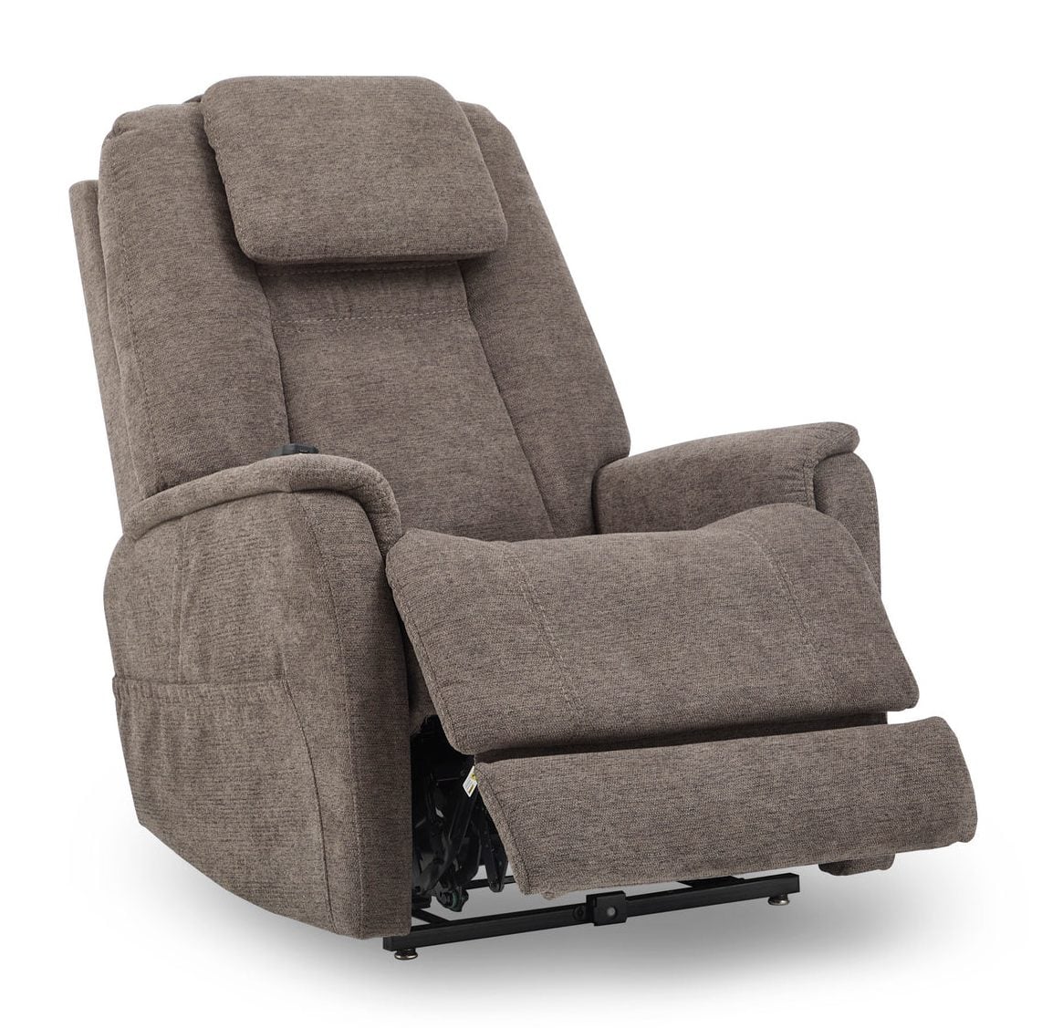 Flexsteel 1093-55P5-35804 Zecliner Model 3+ Umber Fabric Power Lift Sleep Recliner with Power Headrest, Lumbar, Heat & Massage Flexsteel 1093-55P5-35804 Zecliner Model 3+ Umber Fabric Power Lift Sleep Recliner with Power Headrest, Lumbar, Heat & Massage