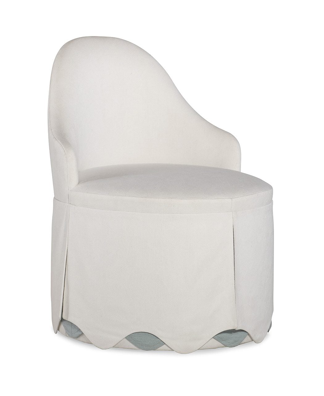 Jessica Charles 1158SK-S Emma Skirted Vanity Swivel