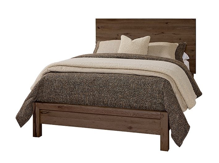 Artisan & Post 190-669-966-944-MS2 Cal King Plank Bed In Expresso Oak