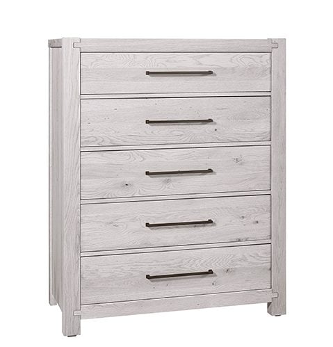 Artisan & Post 194-115 5 Drawer Chest In Washed White Oak