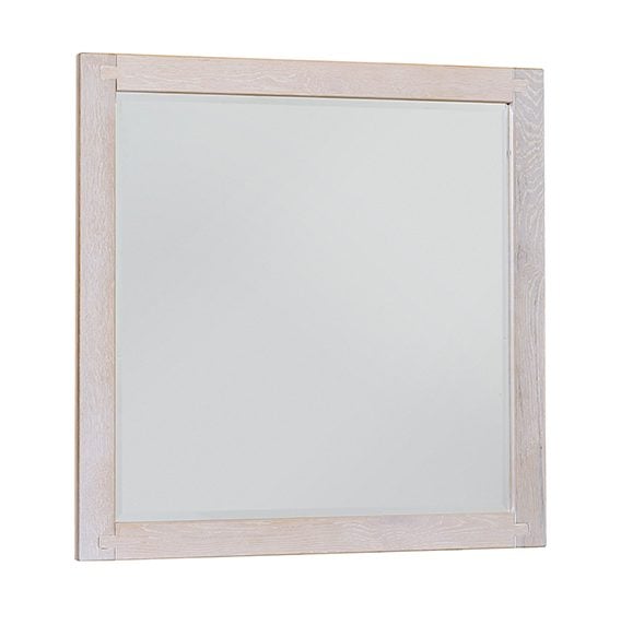 Artisan & Post 192-446 Landscape Mirror In Washed White Oak