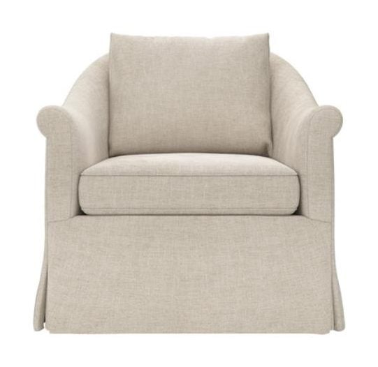 Highland House 2628 Abbott Skirted Chair