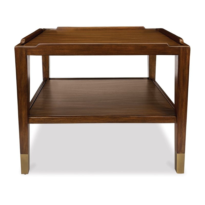 Ambella Home 27192-900-002 Crenellated End Table