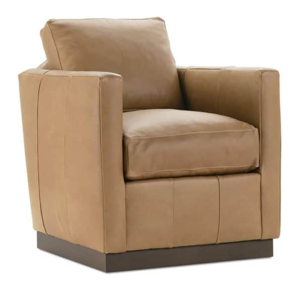 Rowe Furniture ALBA-L-016-RC Alba Leather Swivel