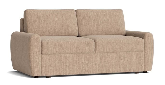 Bassett Furniture 2848-Q2-25 Z4 Round Arm Queen Sleeper Sofa