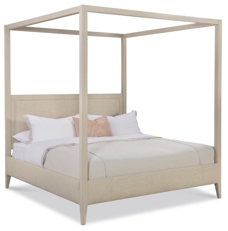 Highland House 5058K-2 Dunmore King Canopy Bed