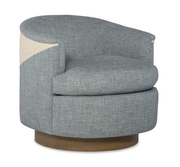 Jessica Charles 5208-MS-DB Olivia Memory Swivel With Decorative Back