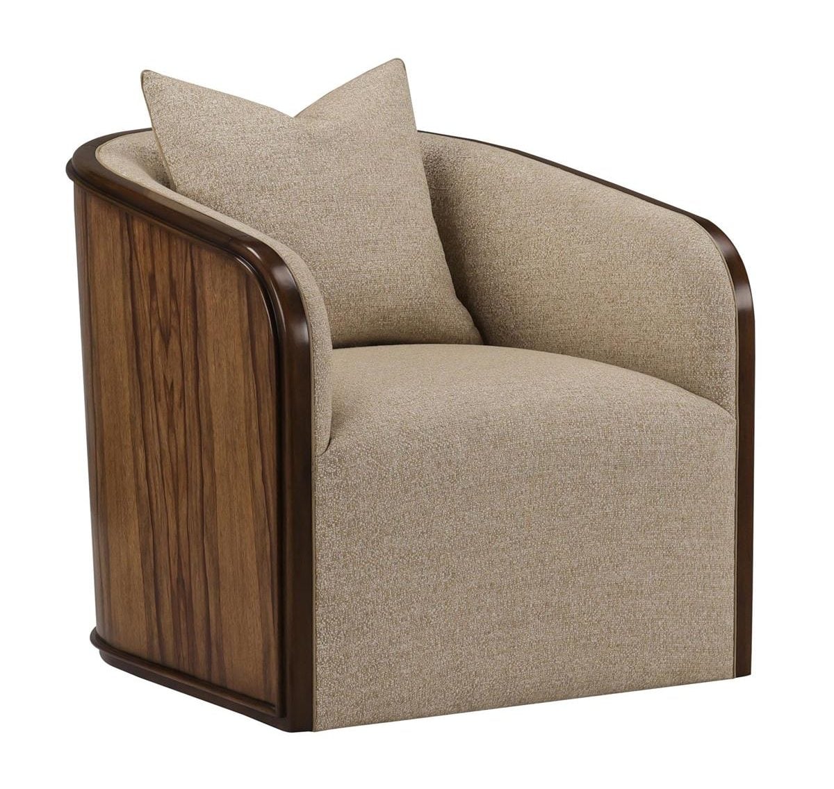 John Richard AMF-1843V398-3040-AS Manila Swivel Chair - 3040