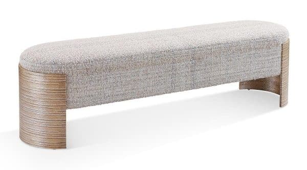 John Richard AMF-1852V229B-4071 Certa Bench, Striated