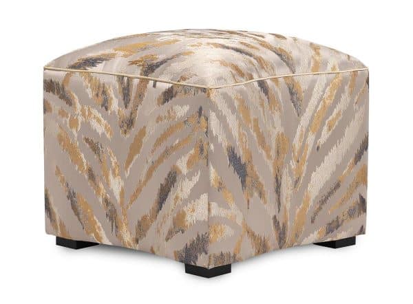 John Richard AMQ-1207-4069-AS Curved Ottoman - 4069