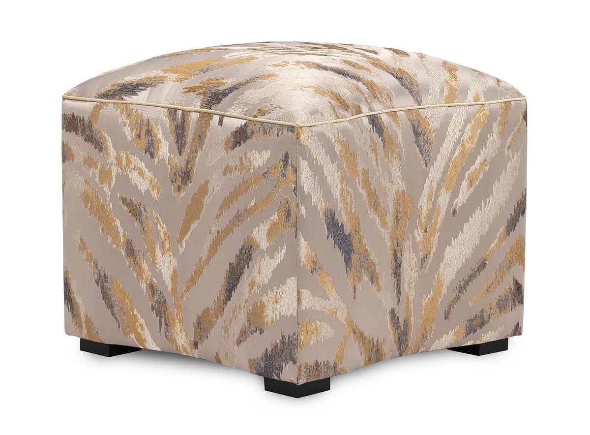John Richard AMQ-1207-4069-AS Curved Ottoman - 4069