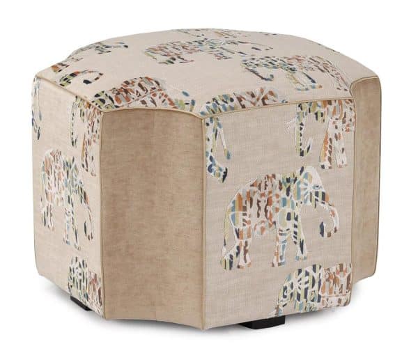 John Richard AMQ-1210-3057 Celtic Ottoman - 3057