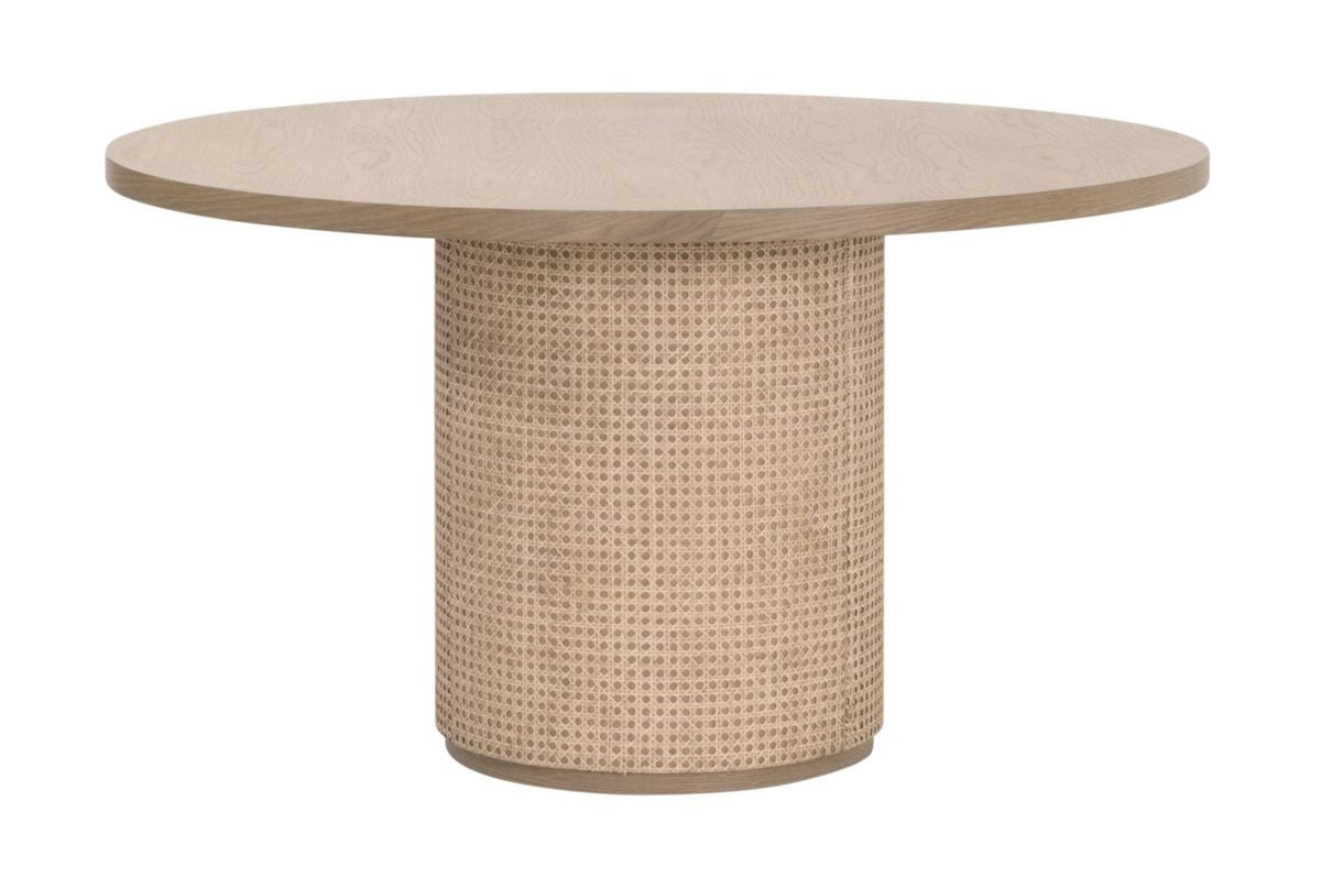 Essentials For Living 5277.NAT-OAK Cannes 54" Round Dining Table