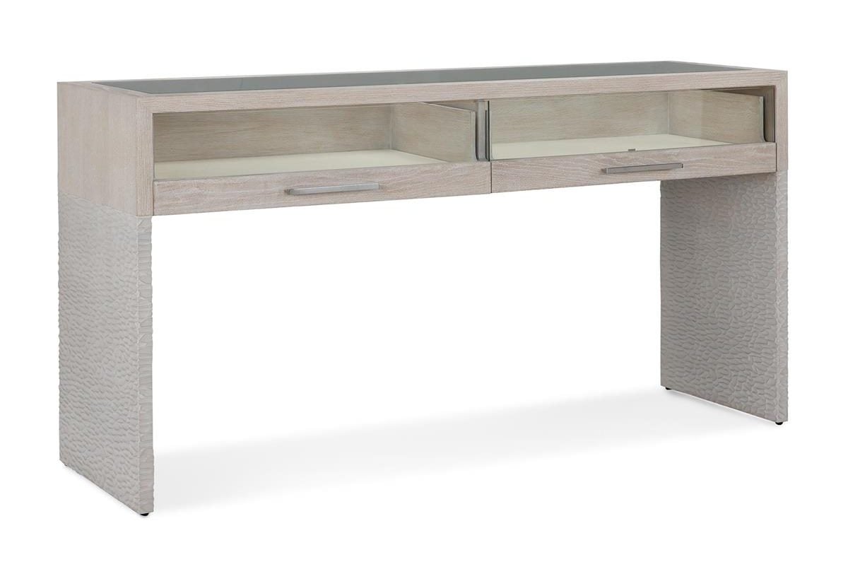 John Richard EUR-02-0414 Galicia Two-Drawer Lighted Console Table