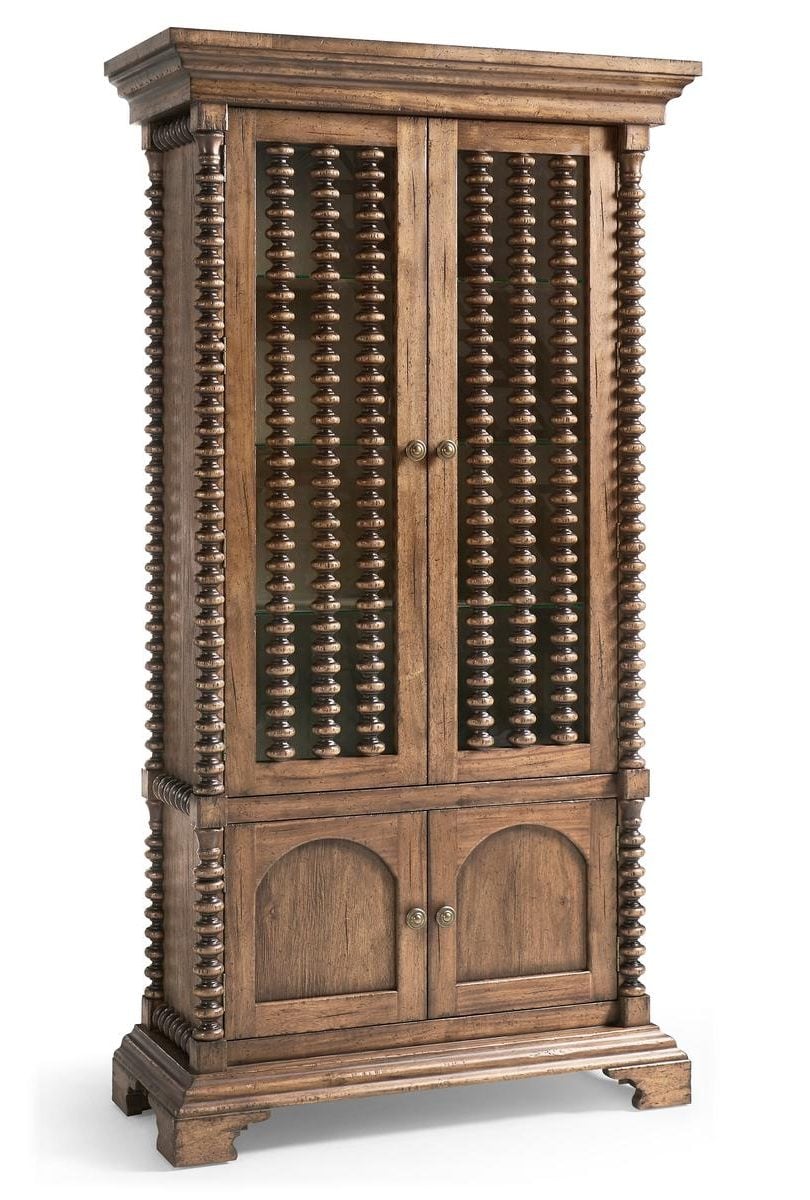 Jonathan Charles 491345-MSW Tamarisk Tall Cabinet
