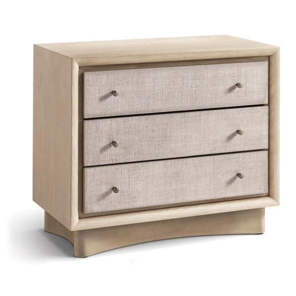 Jonathan Charles 500604-BLO Keel Three Drawer Nightstand