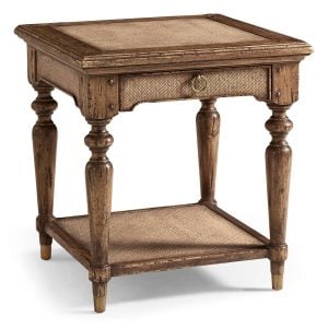Jonathan Charles 491342-C012 Palm Court Balmond End Table
