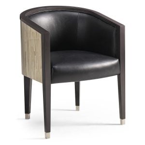 Jonathan Charles 500608-VGS-L047 Terra Barrel Dining Chair