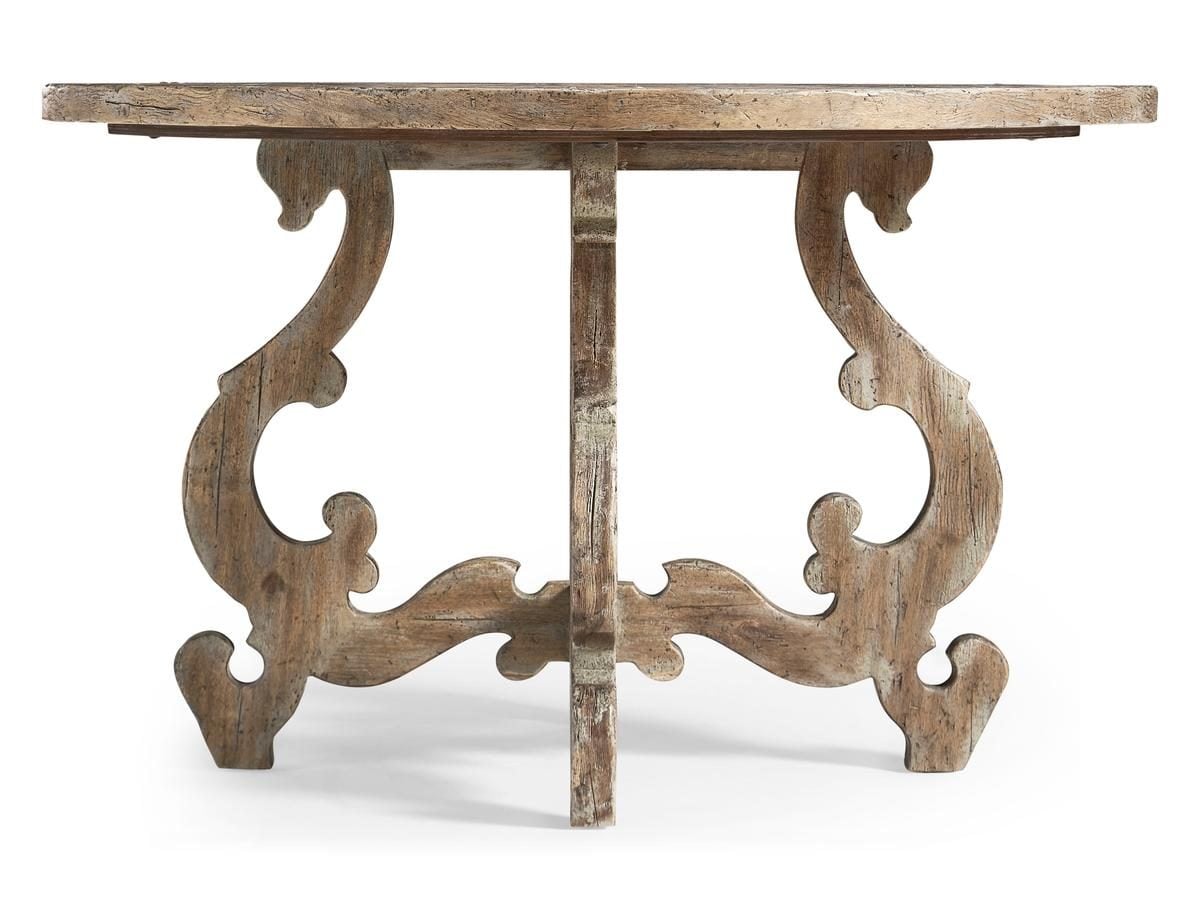 Jonathan Charles 491347-LSW-48D Caldera Round Dining Table 48" Jonathan Charles 491347-LSW-48D Caldera Round Dining Table 48"