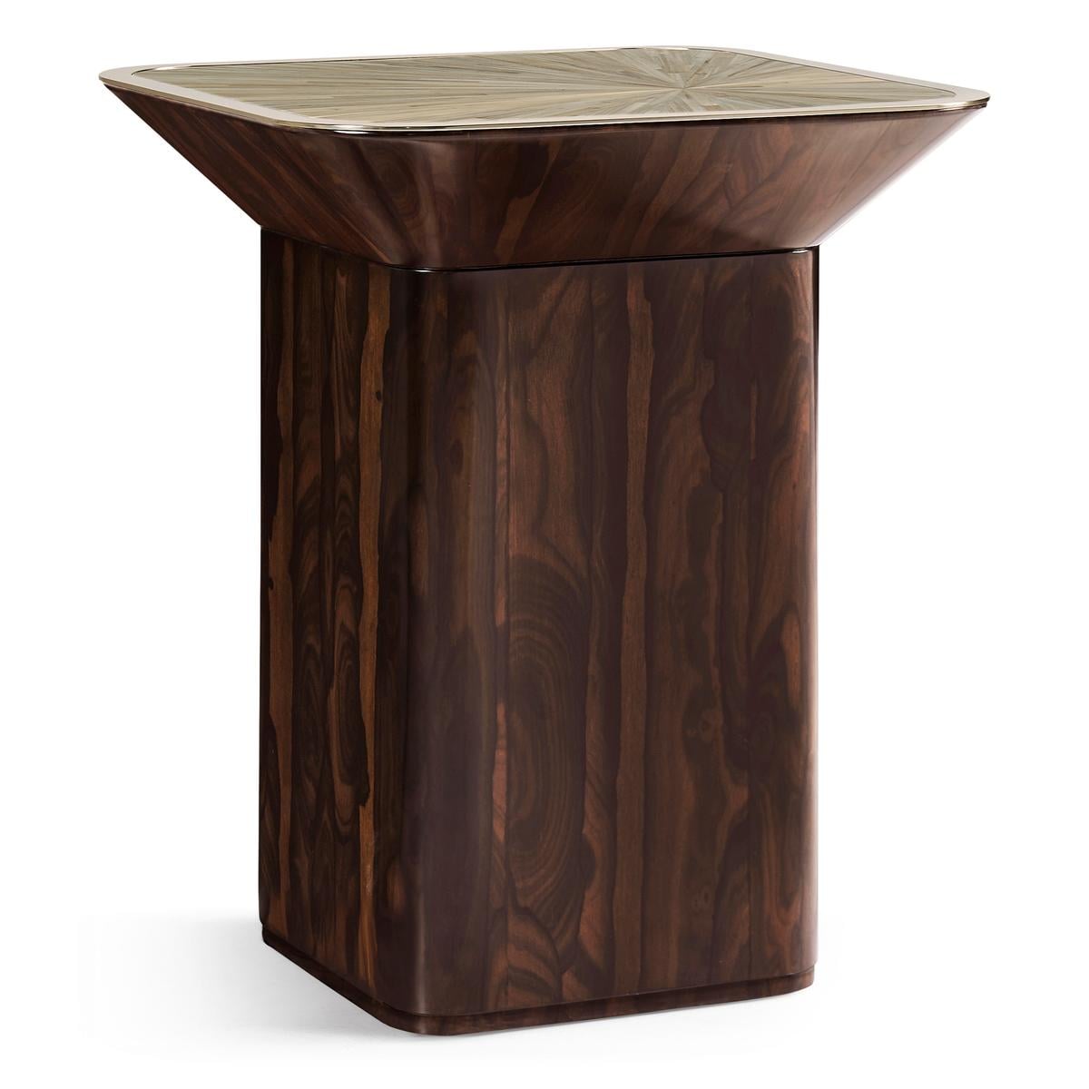 Jonathan Charles 500609-VGS Terra Square Lamp Table