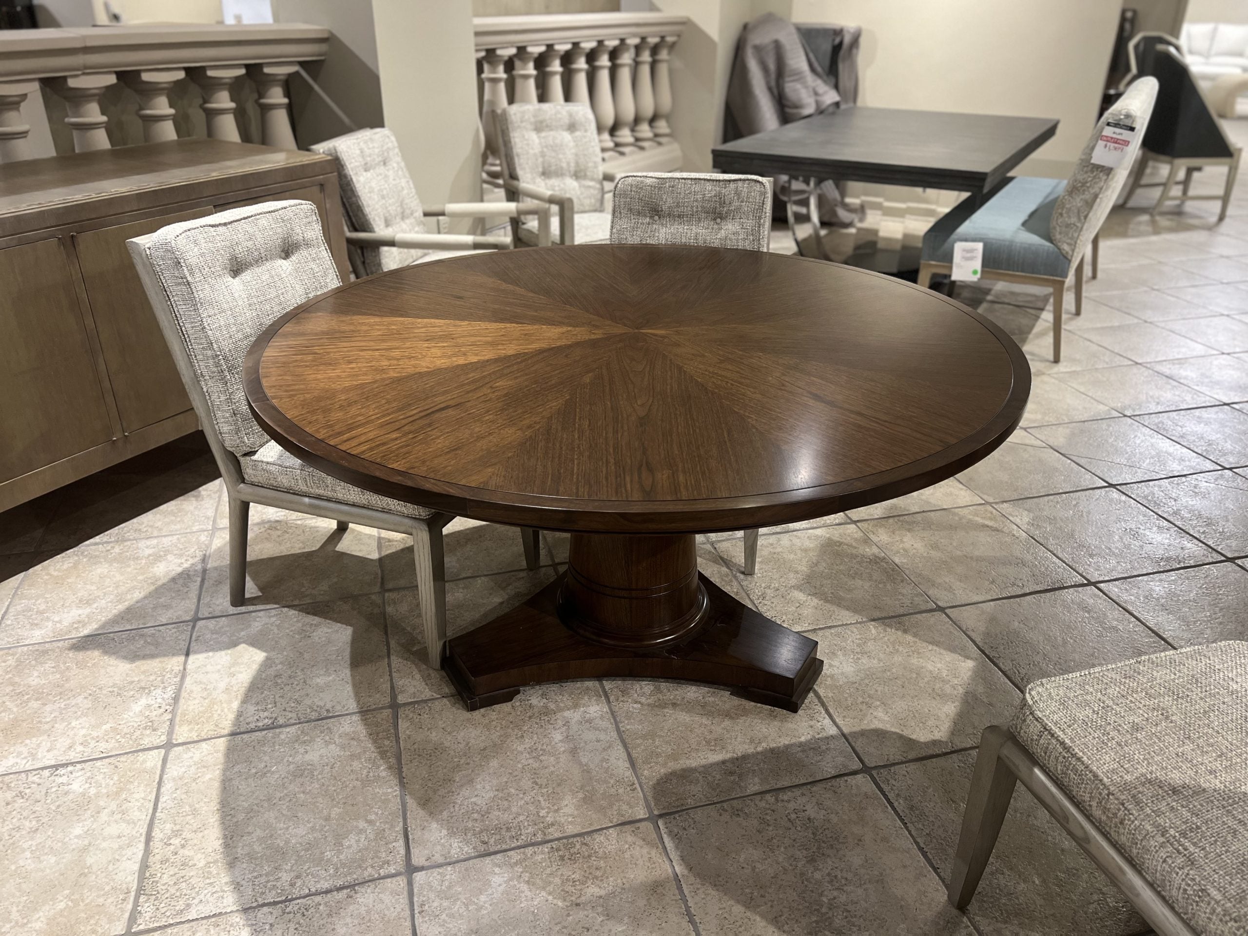 Hickory Chair HC9042-11WB,WT/120/130  Regency Dining Table