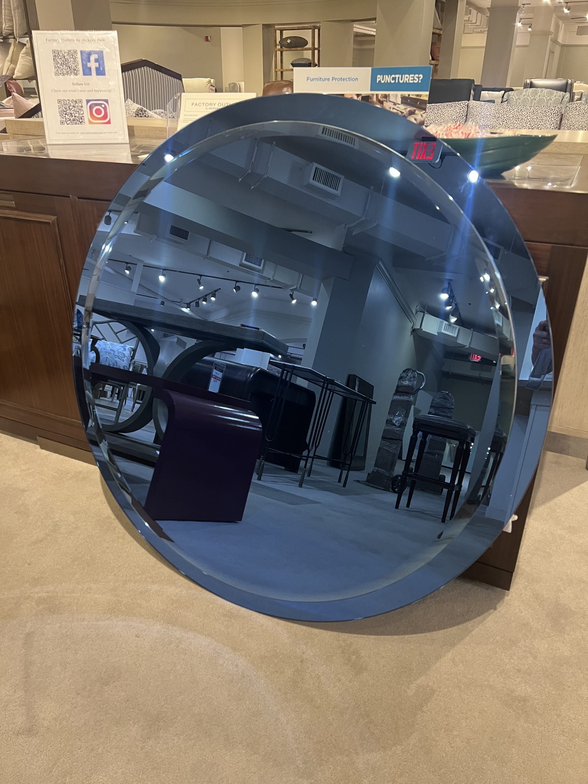 Maitland-Smith 8250-28/20 Azure Mirror