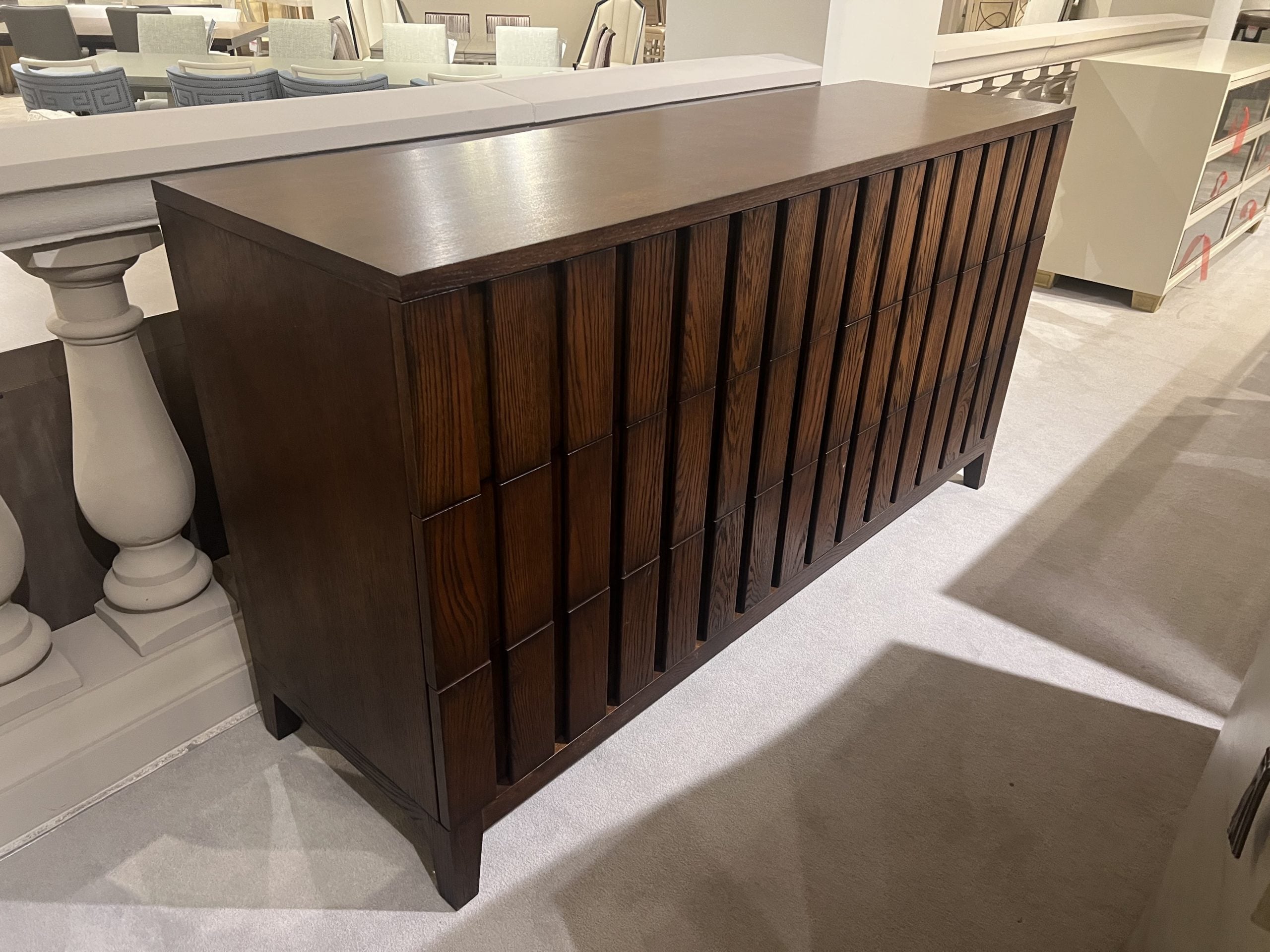 Century C5B-205/110 Casa Bella Louvered Dresser (Sierra)