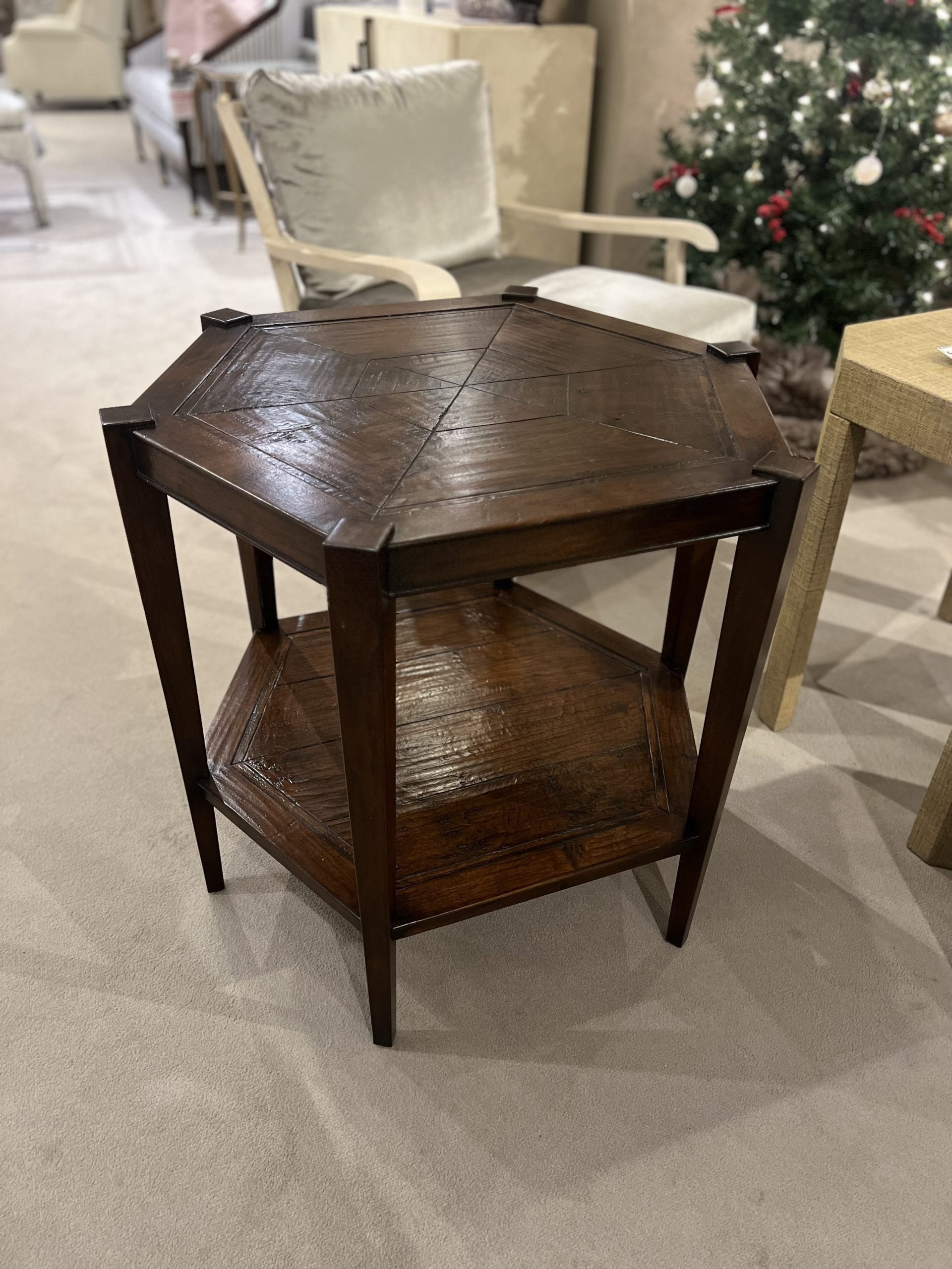 Maitland-Smith HM1041/120 Dudley Hexagonal Lamp Table