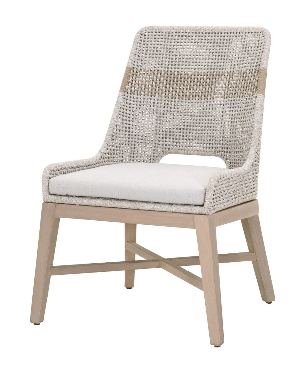 Essentials For Living 6850.WTA/PUM/W-ET Tapestry Outdoor Dining Chair