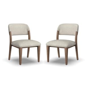 Flexsteel W1016-842 Lyra Pair of Barrel Chairs (upholstered)