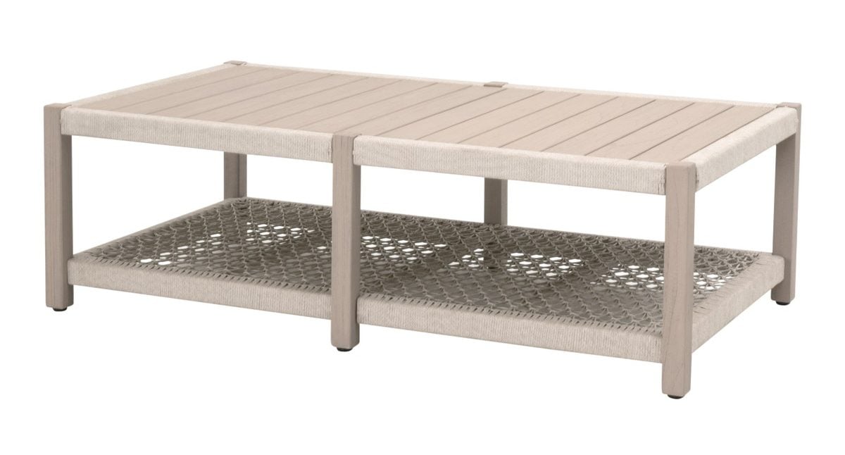 Essentials For Living 6870.OAT/W-ET Wrap Outdoor Coffee Table