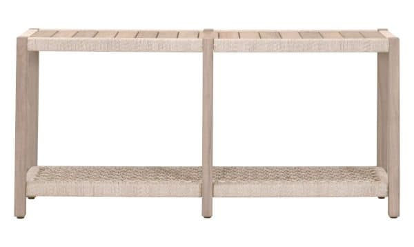Essentials For Living 6873.OAT/W-ET Wrap Outdoor Console Table