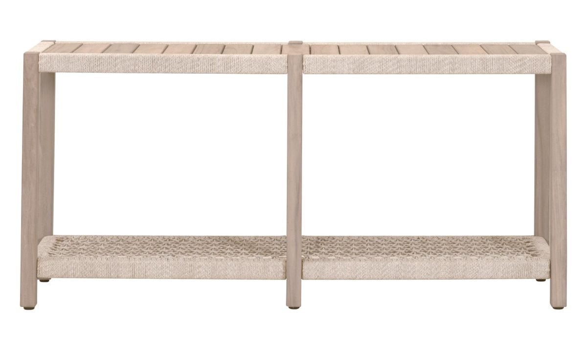 Essentials For Living 6873.OAT/W-ET Wrap Outdoor Console Table