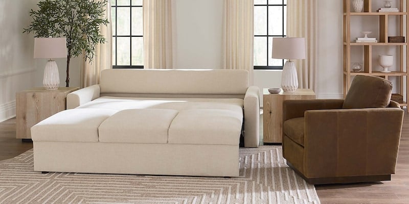 Bassett Furniture 2852-K3-25 Z4 Track Arm King Sleeper Sofa Bassett Furniture 2852-K3-25 Z4 Track Arm King Sleeper Sofa