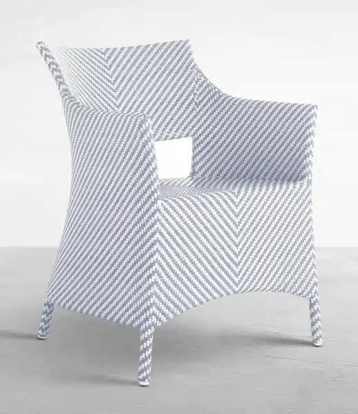 Summer Classics 1440 Bari N-Dura Resin Wicker Outdoor Arm Chair