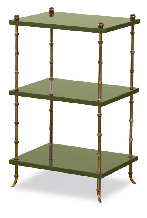 Highland House HH26-522-4-AS Hallings Moss Side Table